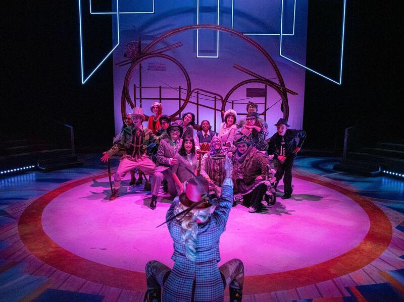  A still from a VCUarts Theatre production of \"James and the Giant Peach.\"