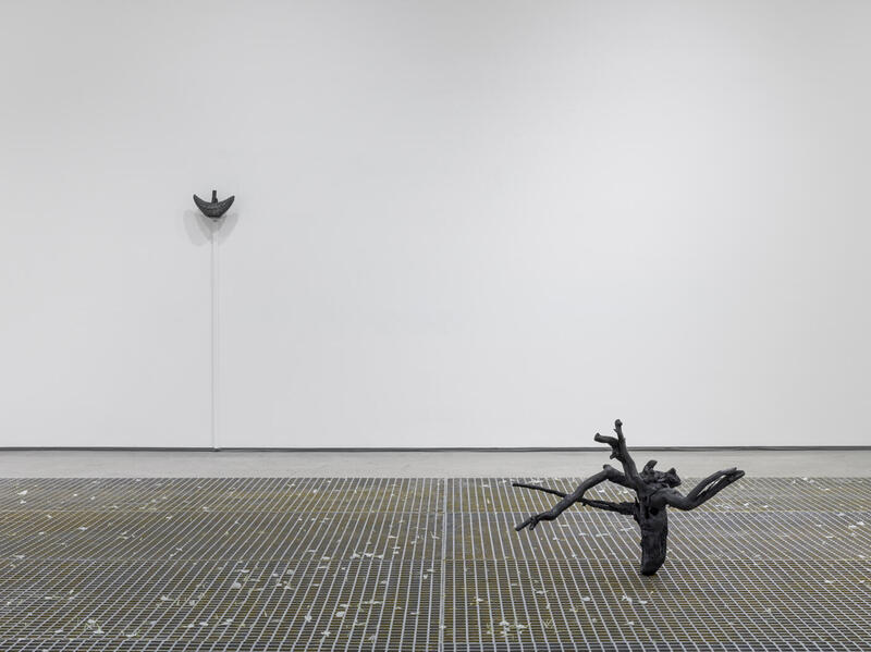 Artwork displayed in a gallery.