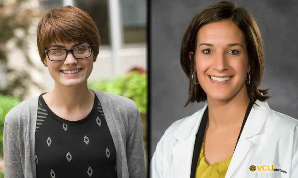 Jordan Stephens, at left<br>
Ashlee Loughan, Ph.D., at right