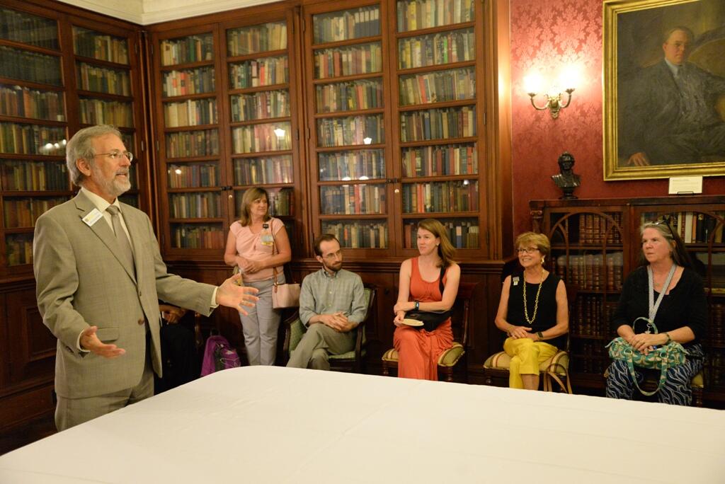 University Librarian John E. Ulmschneider thanked supporters of the new mother's room, saying it will be a great resource for the VCU community on the Monroe Park campus.