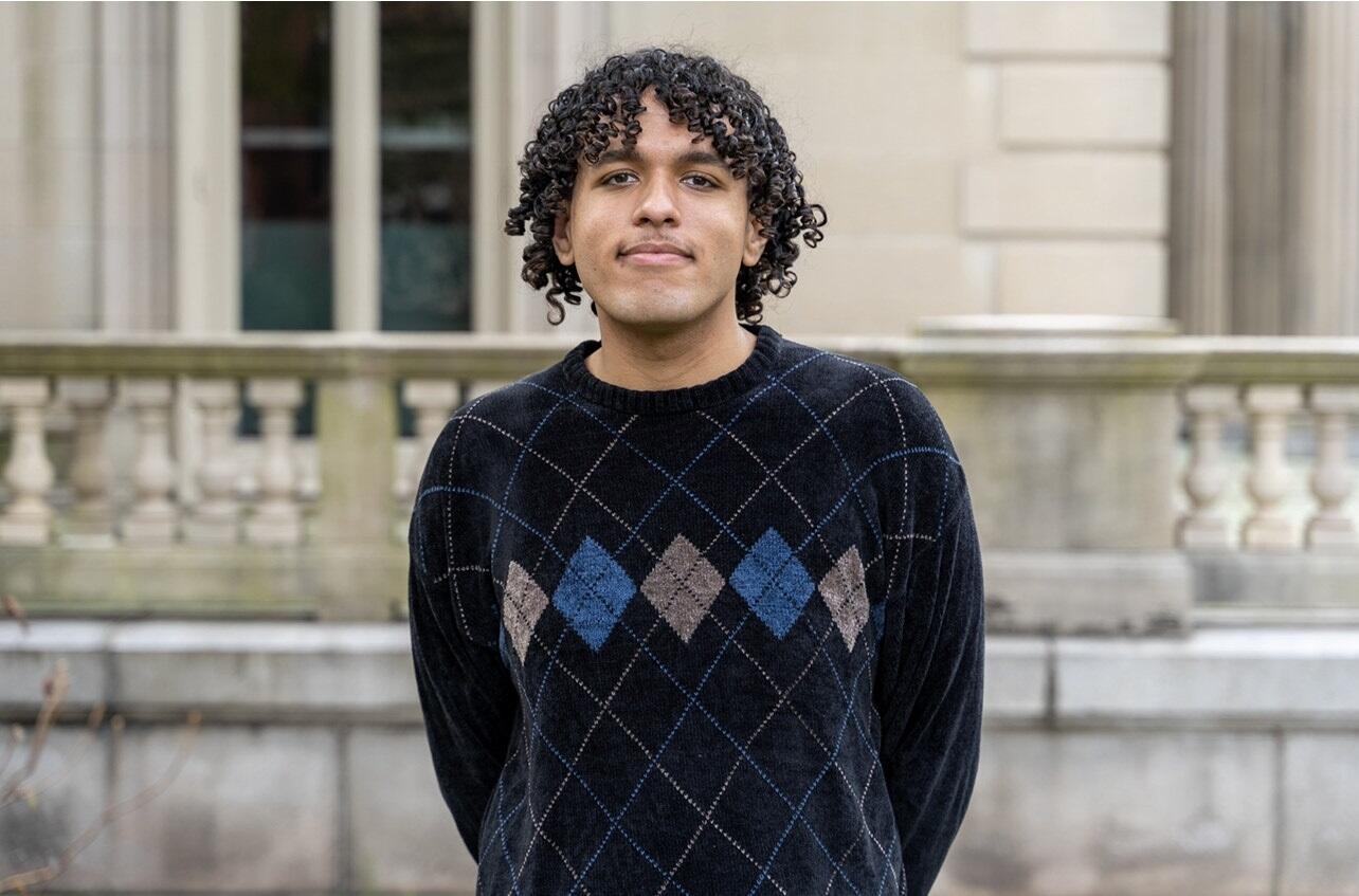 A portrait of Isaiah Mamo