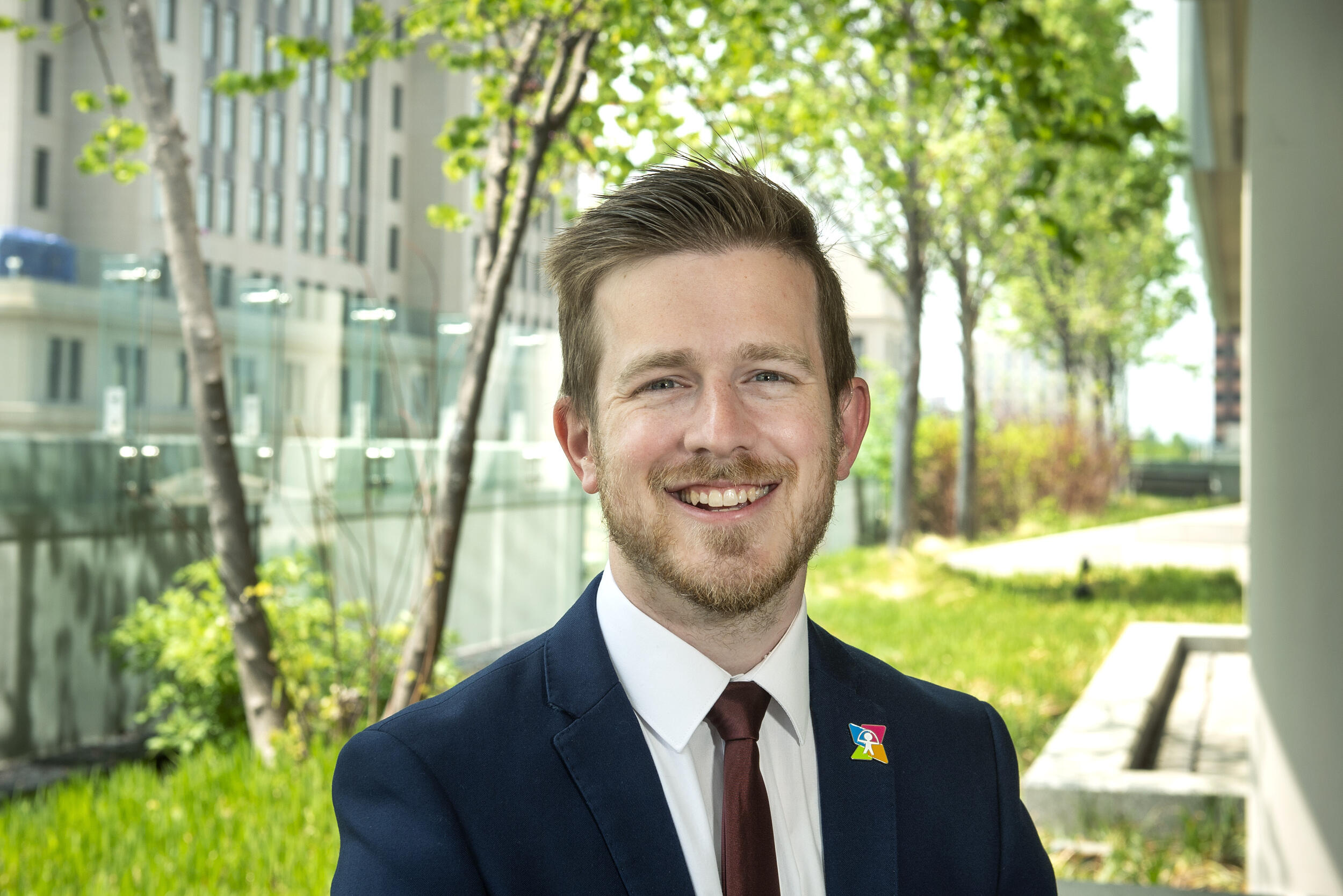 Jeff Renner smiling at the camera