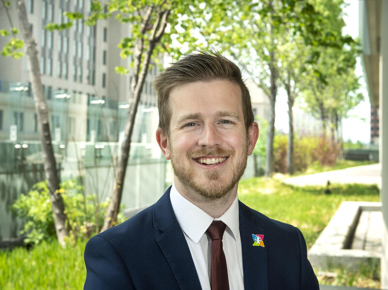 Jeff Renner smiling at the camera