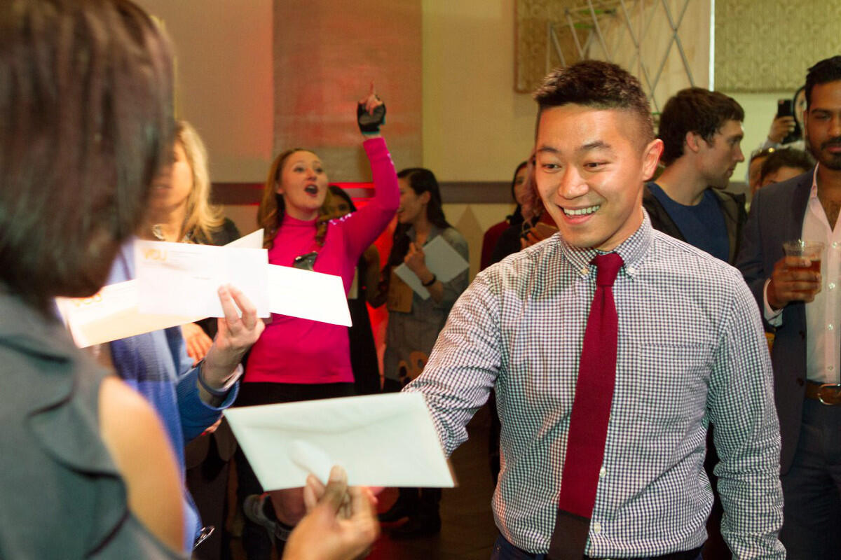 Fourth-year medical students and their families and friends attend the Match Day 2018 ceremony at Richmond's Hippodrome Theater.