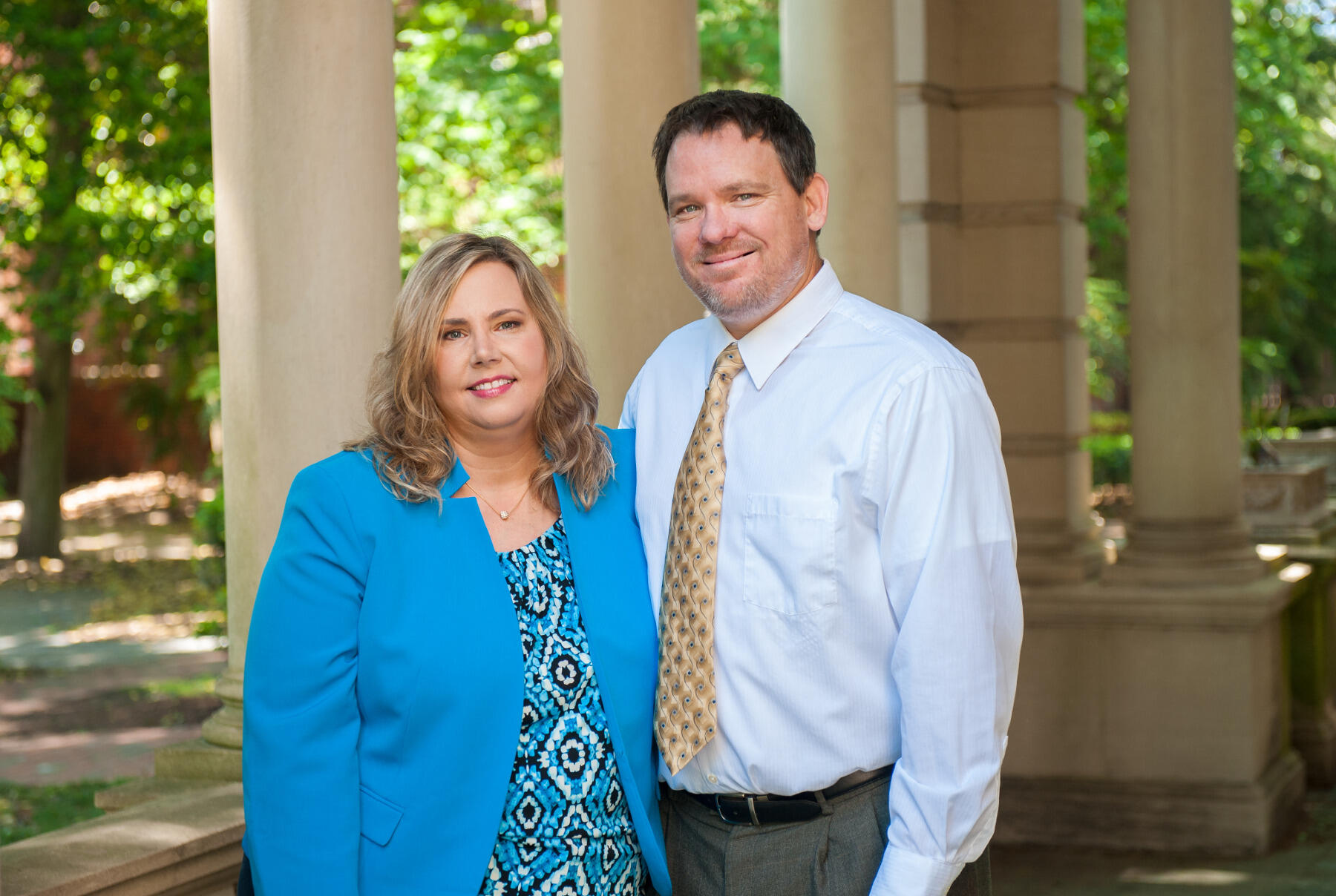 Debbi and Jason Price.
<br>Photo by Tom Kojcsich, University Marketing