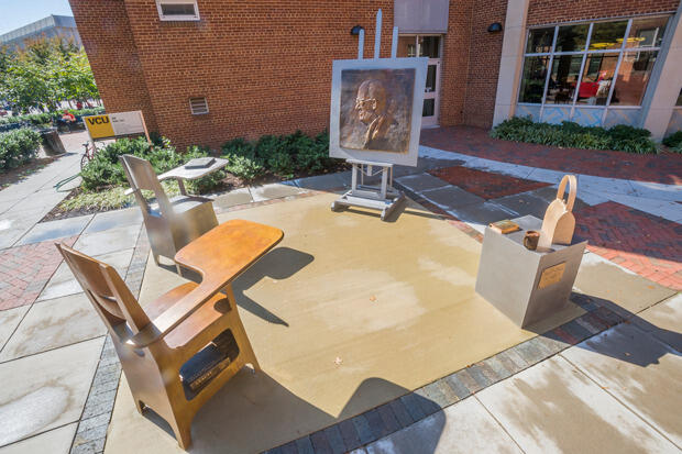 “Truth and Beauty,” a work by Lester Van Winkle and Ross Caudill