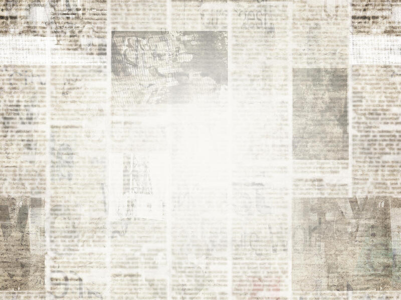 Generic old newspaper page