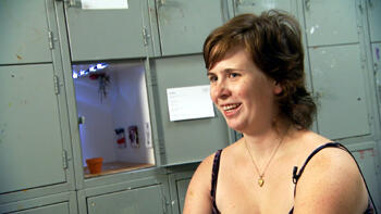 As a student Virginia Samsel and a classmate began to hold exhibitions in her locker, soliciting work from fellow artists for a steady schedule of new shows. Nearly six years later, the VCUarts Locker 50B Project is still a surprising place to find thought-provoking art.