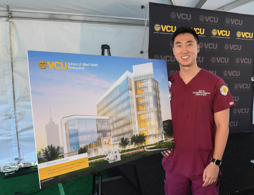 Taek Oh, a radiation therapy student.