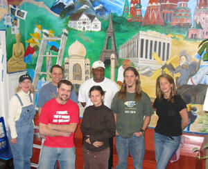 First row from left: Jimmy Gilbert and Angela Worris. Second row: Janet Gilmore-Bryan, instructor; Miguel Ludert; Maxwell Maryara; Teddy Wallace and Mindy Carter. Not pictured: Brenner Vazquez and Kamile Brown.

Photos by Malorie Janis, University News Services 