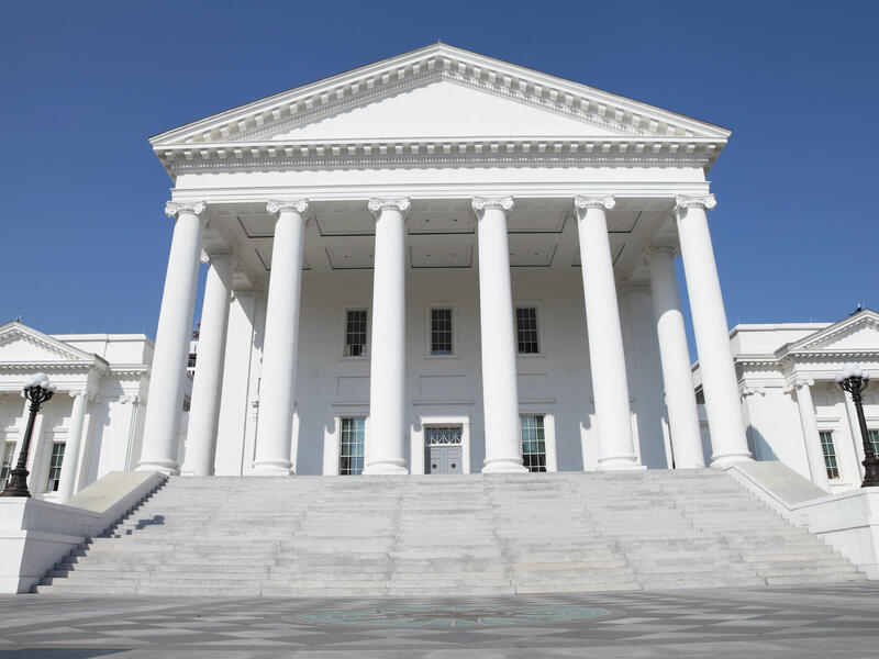 Virginia state capitol.