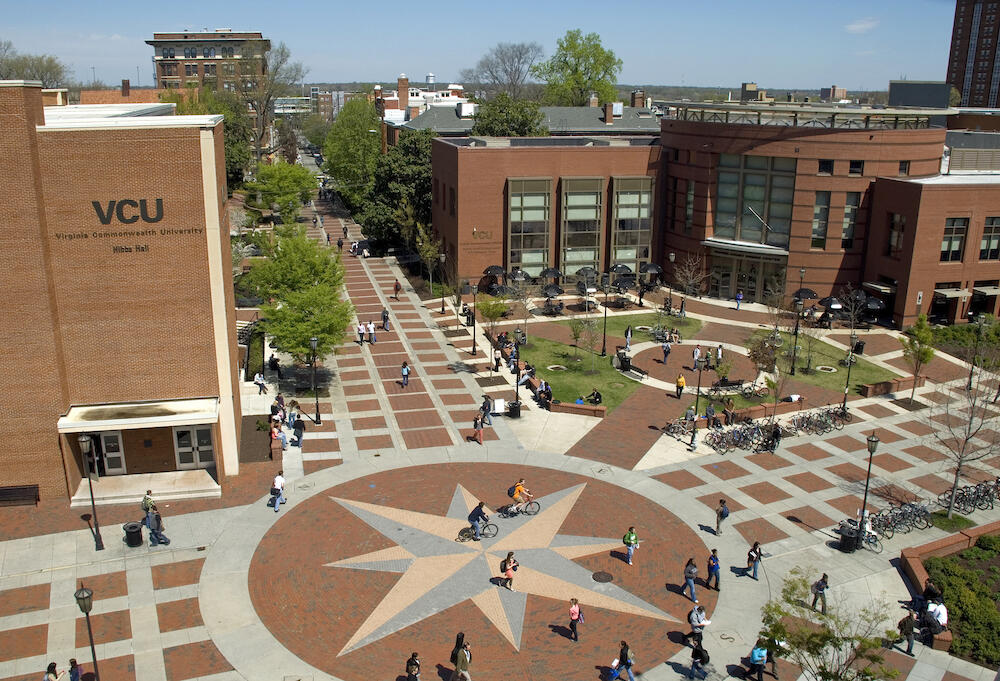The campus of Virginia Commonwealth University 