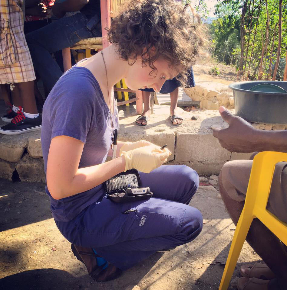 Hannah Samuels, a VCU nursing student.