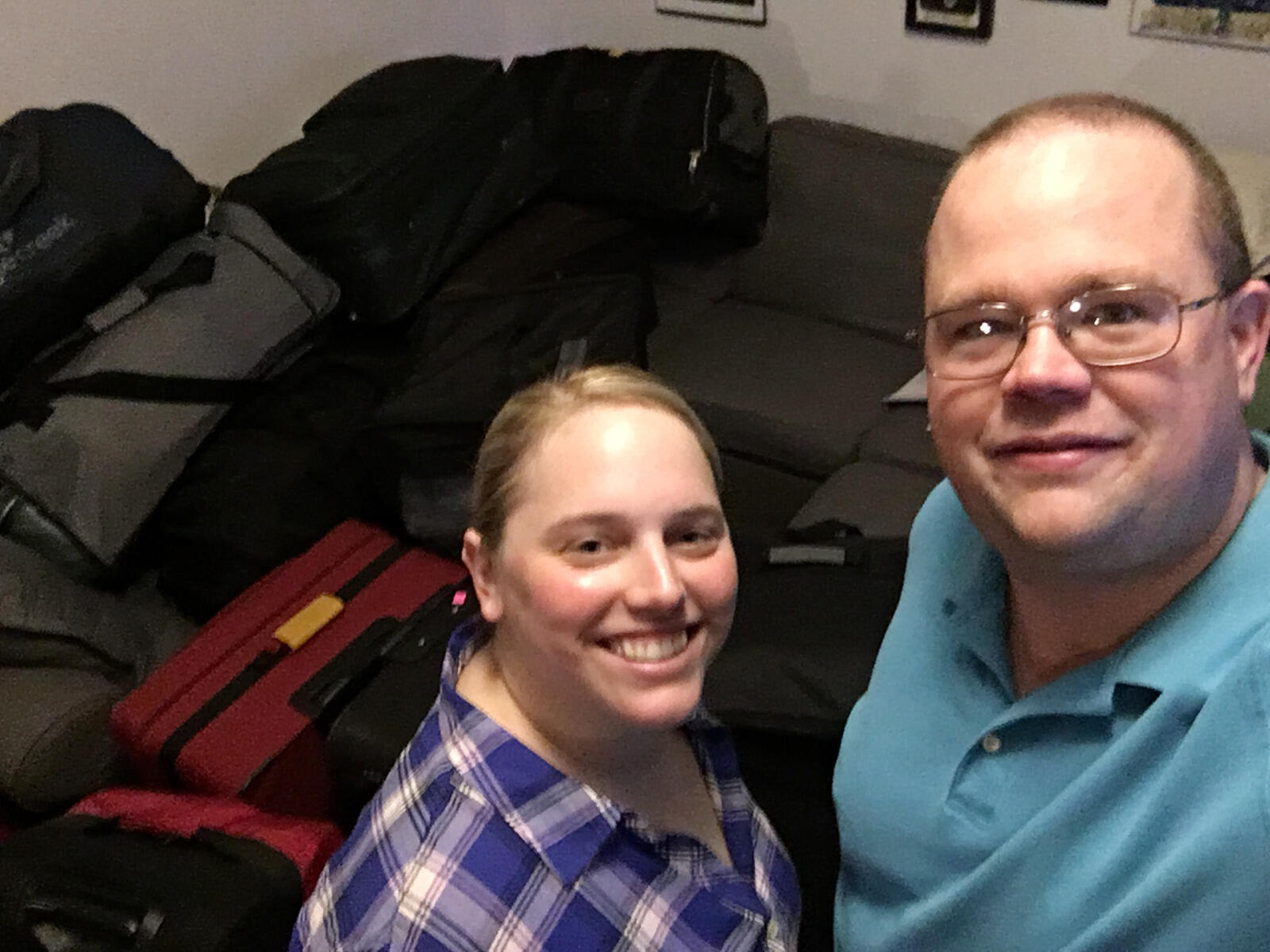 Mark Ryan and Emily Peron are two of six VCU clinicians and students traveling to Puerto Rico Dec. 16 to assist with Hurricane Maria relief efforts.
<br>Contributed photos 
