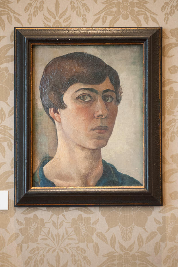 Theresa Pollak’s “Self-Portrait”