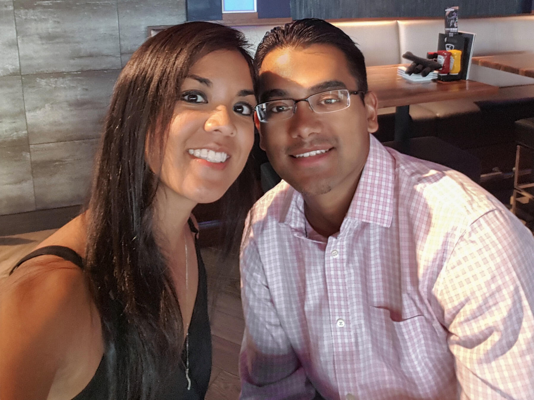 Leslie and Saunora Prom.