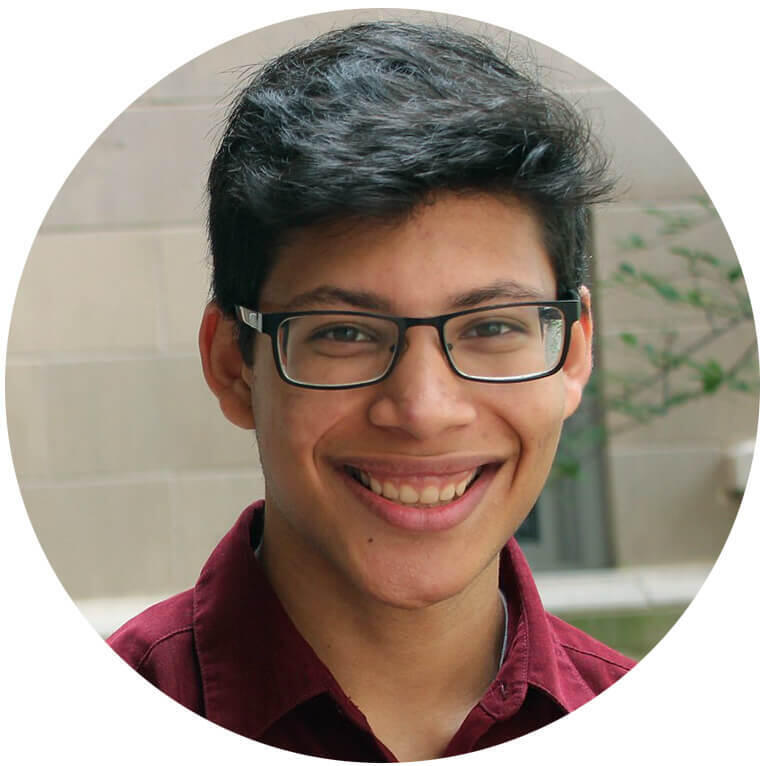 Head shot photo of Panth Doshi.