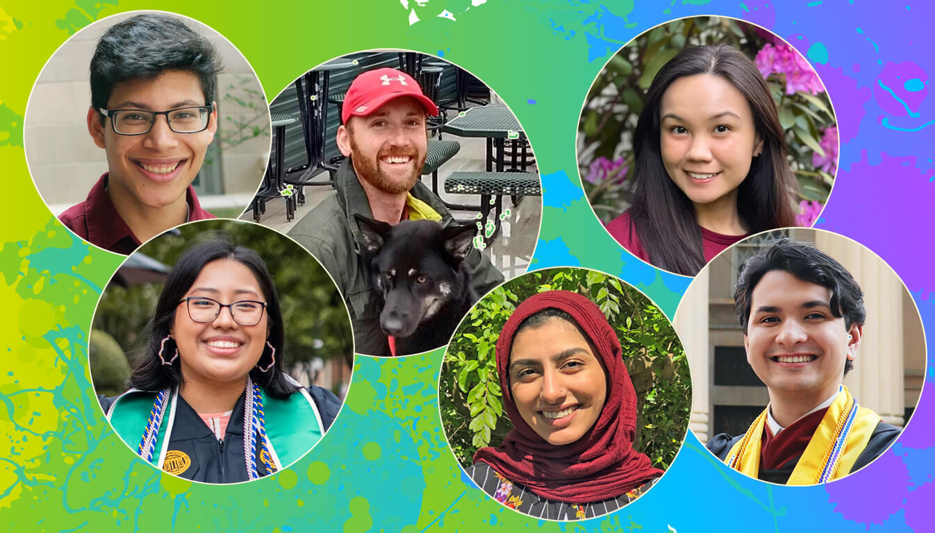 Collection of head shot photos of Michael Portillo, Julissa Martinez, Panth Doshi, Joanna Rivera, Mehwish Safdar and Joe Siejak.