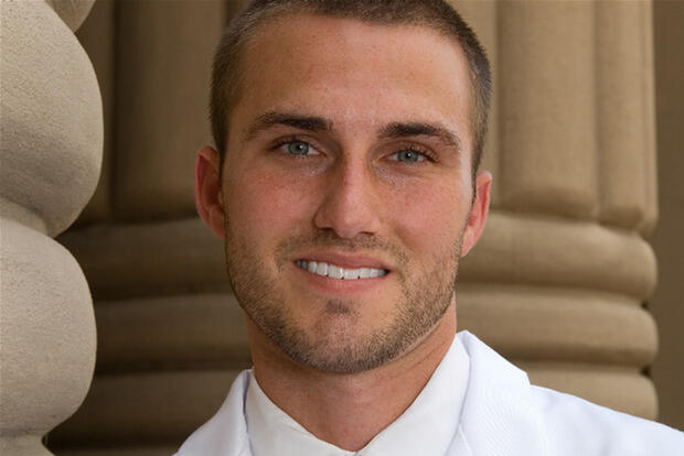 After he'd given up hope, Bentley Massey learned he'd earned the last spot in the incoming medical school class, which comes with a scholarship.