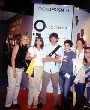 From left: Jennifer Heinerman, Amanda Shulleeta, Nathan Ferrance, Erin Ek, Kimberly Powell and Casey Stewart, students in VCU’s Department of Interior Design recently attended the design exhibition in London.

Photo courtesy of Allan Hing, VCU Department of Interior Design