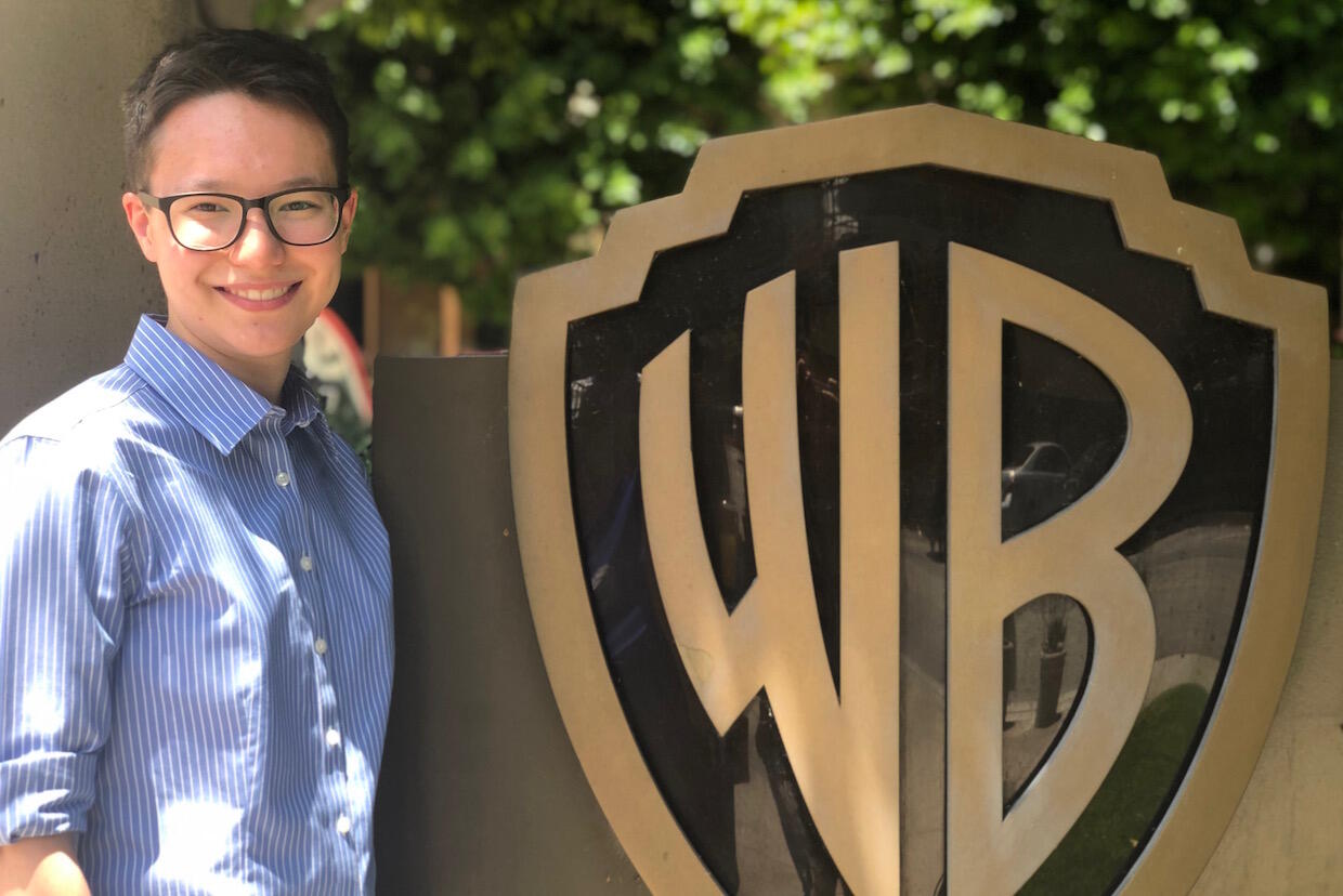 Thea Cheuk at Warner Bros. Studio in Burbank, California.