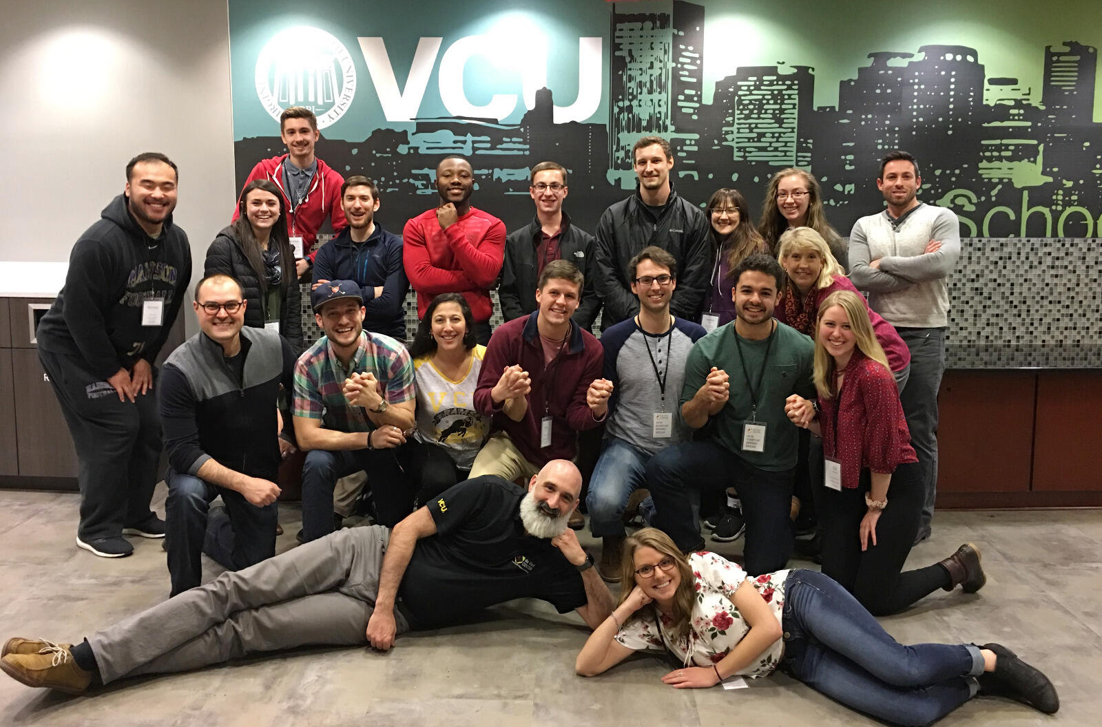 VCU students and advisers participating in the da Vinci Center's Start Up Spring Break. (Photos courtesy VCU da Vinci Center)