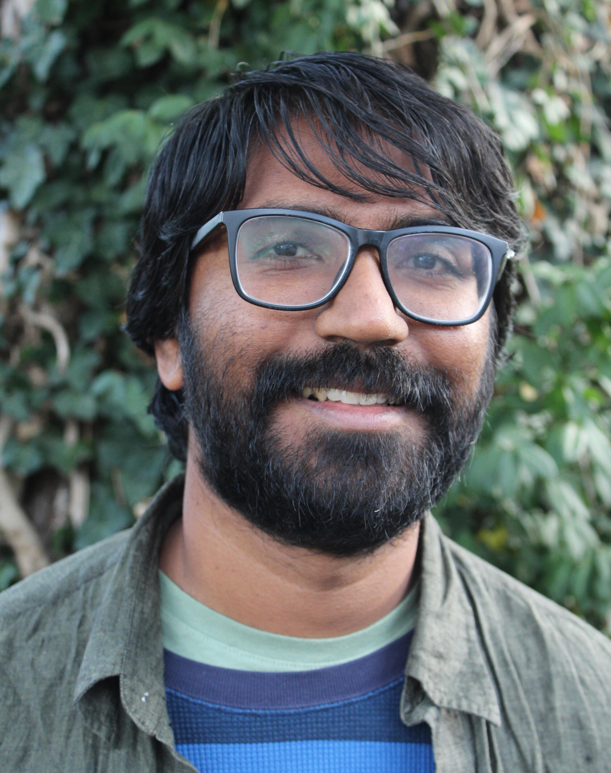 A portrait of Punit Gandhi