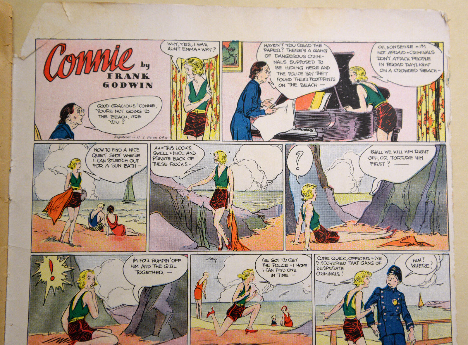 Printed in 1933, “Famous Funnies: A Carnival of Comics" was filled with reprints of newspaper comic strips. It was the first precursor to "Famous Funnies," which is considered to be the first regularly published American comic book.