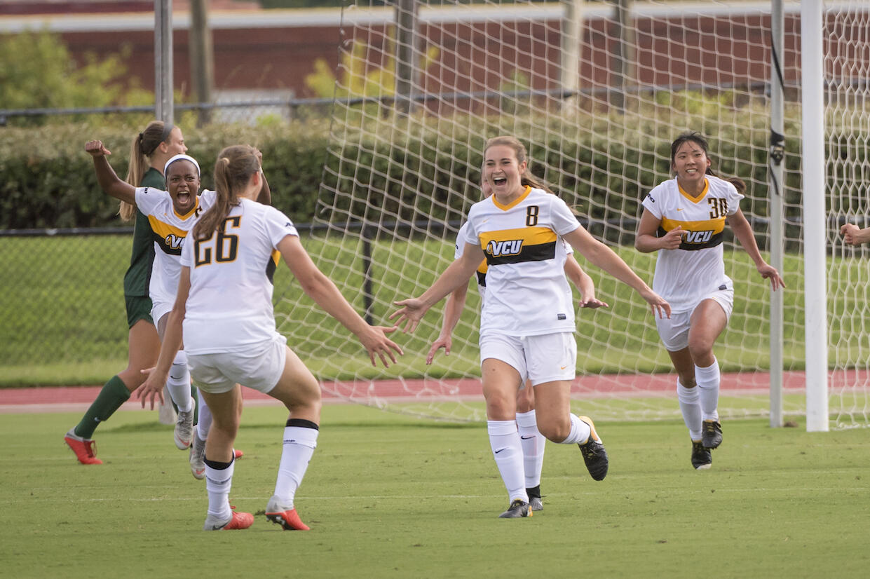 Rachel Hardy and the Rams have won seven straight. (Photo courtesy of VCU Athletics)