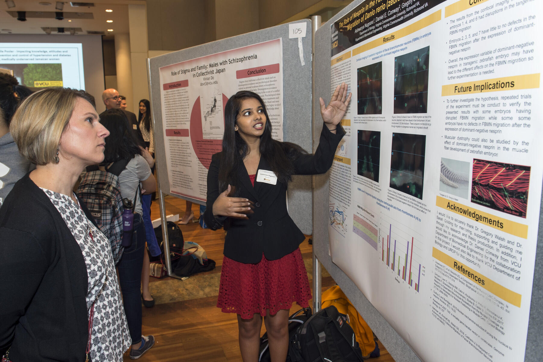 Aishwarya Nugooru explains the impact of nesprin proteins on human development.