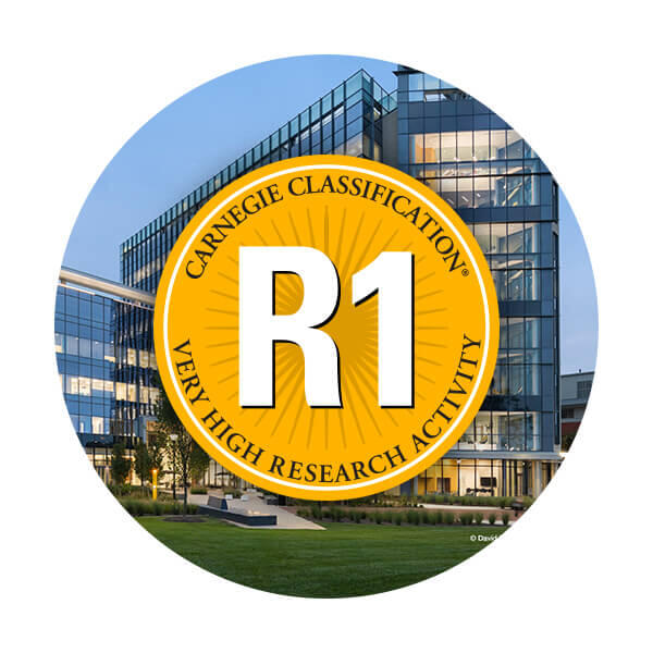 R1 Carnegie Classification - Very High Research Activity badge