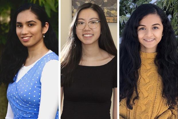 Akhila Kunuthuru, Jennifer Duong and Sneha Gade.