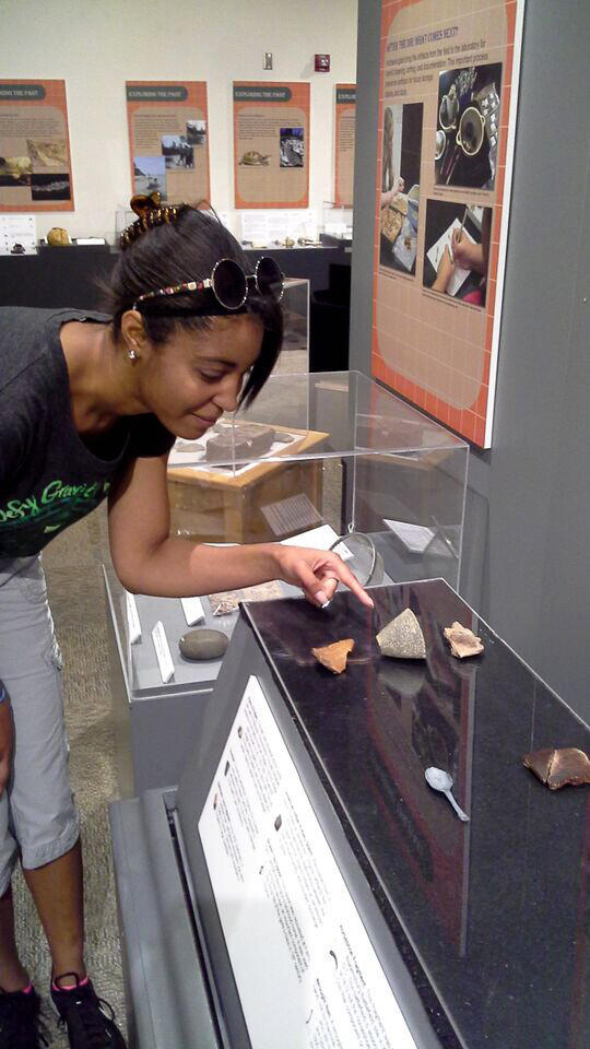 The exhibit, "Exploring Virginia," features more than 200 3-D printed artifact replicas, many of which were produced at VCU.
