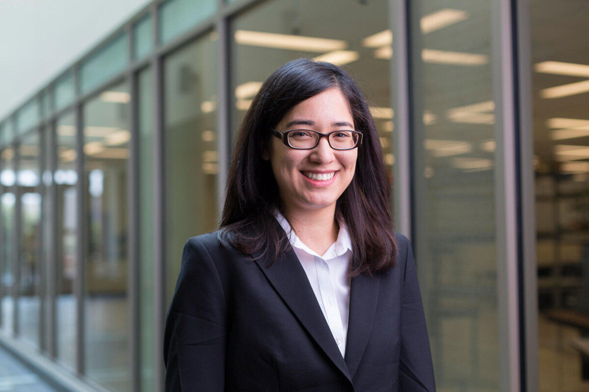 Nastassja Lewinski is part of a multi-university team researching ways to help coral survive. (Photo courtesy VCU Engineering)