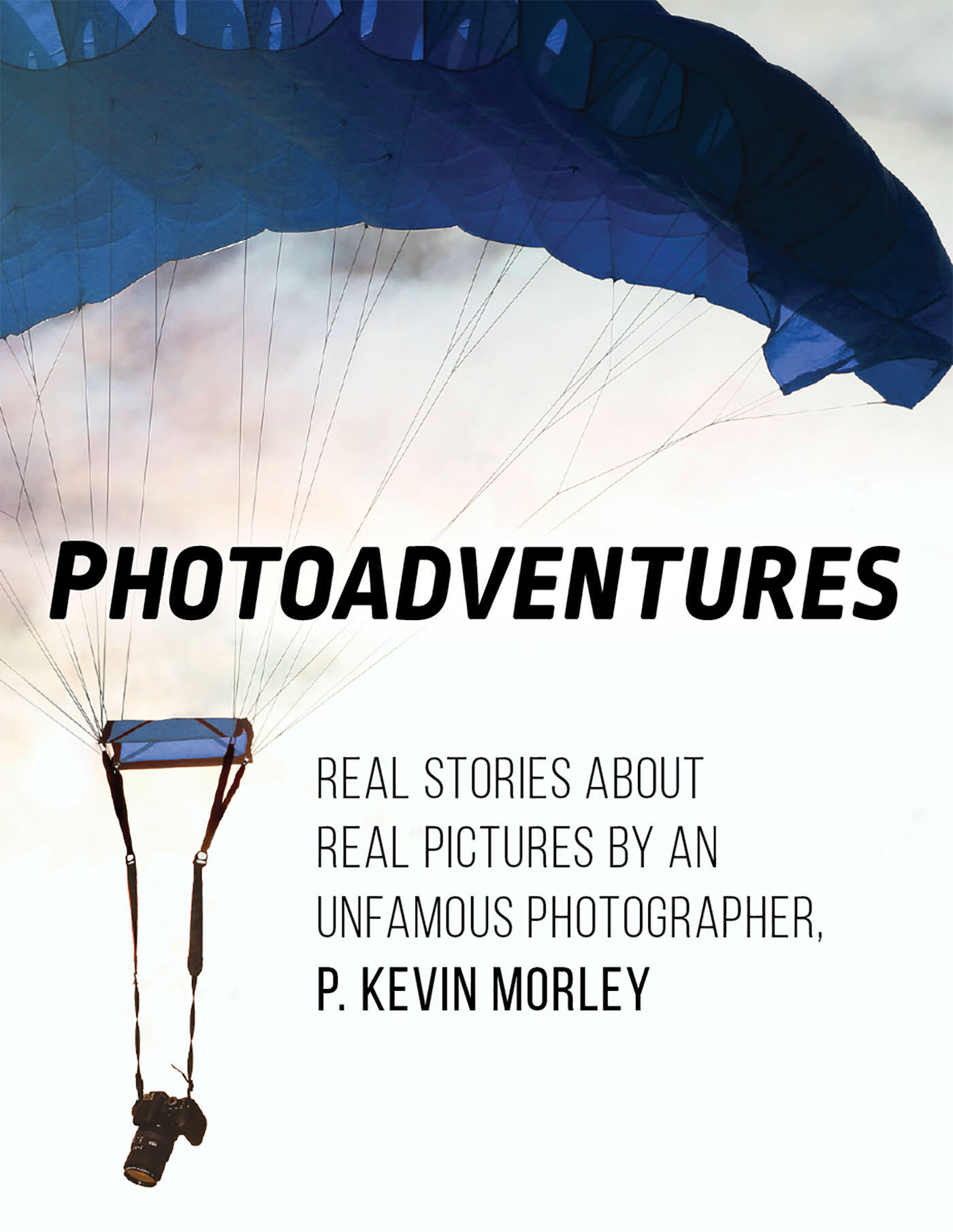 A picture of the cover of a book titled \"Photoadventures\" 