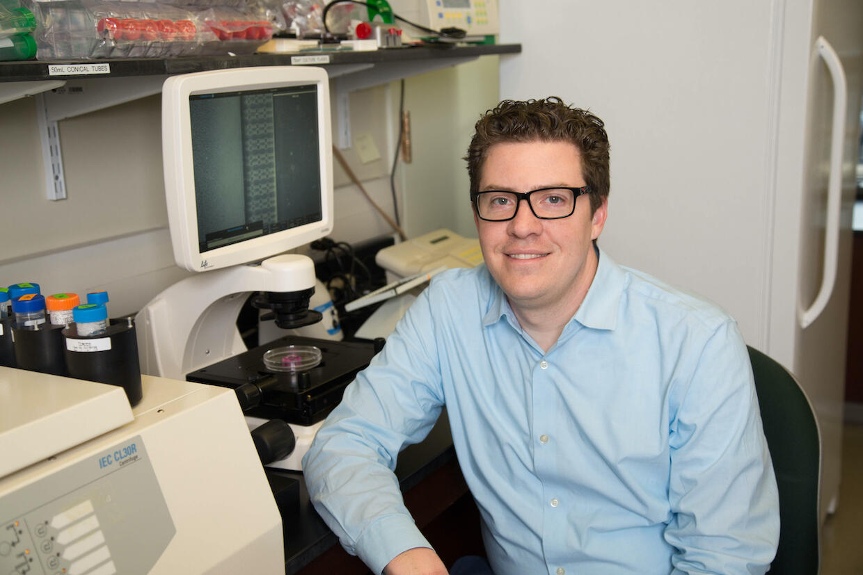 Biomedical engineering associate professor Daniel Conway.