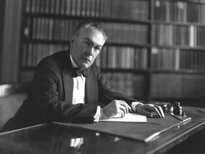 James Branch Cabell, namesake of VCU’s Cabell library.