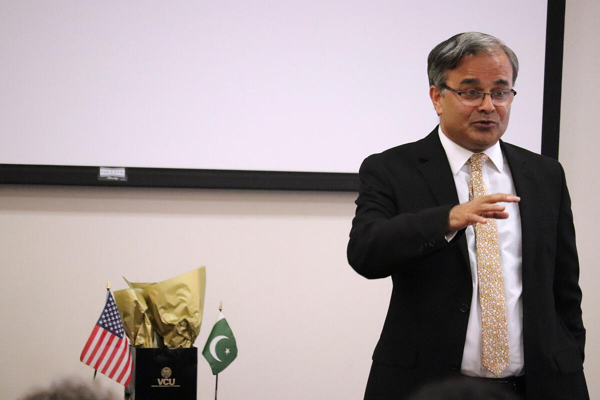 Asad Majeed Khan, ambassador of Pakistan to the United States.