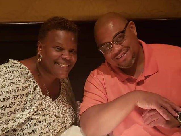 Aileen and Kevin Harris.