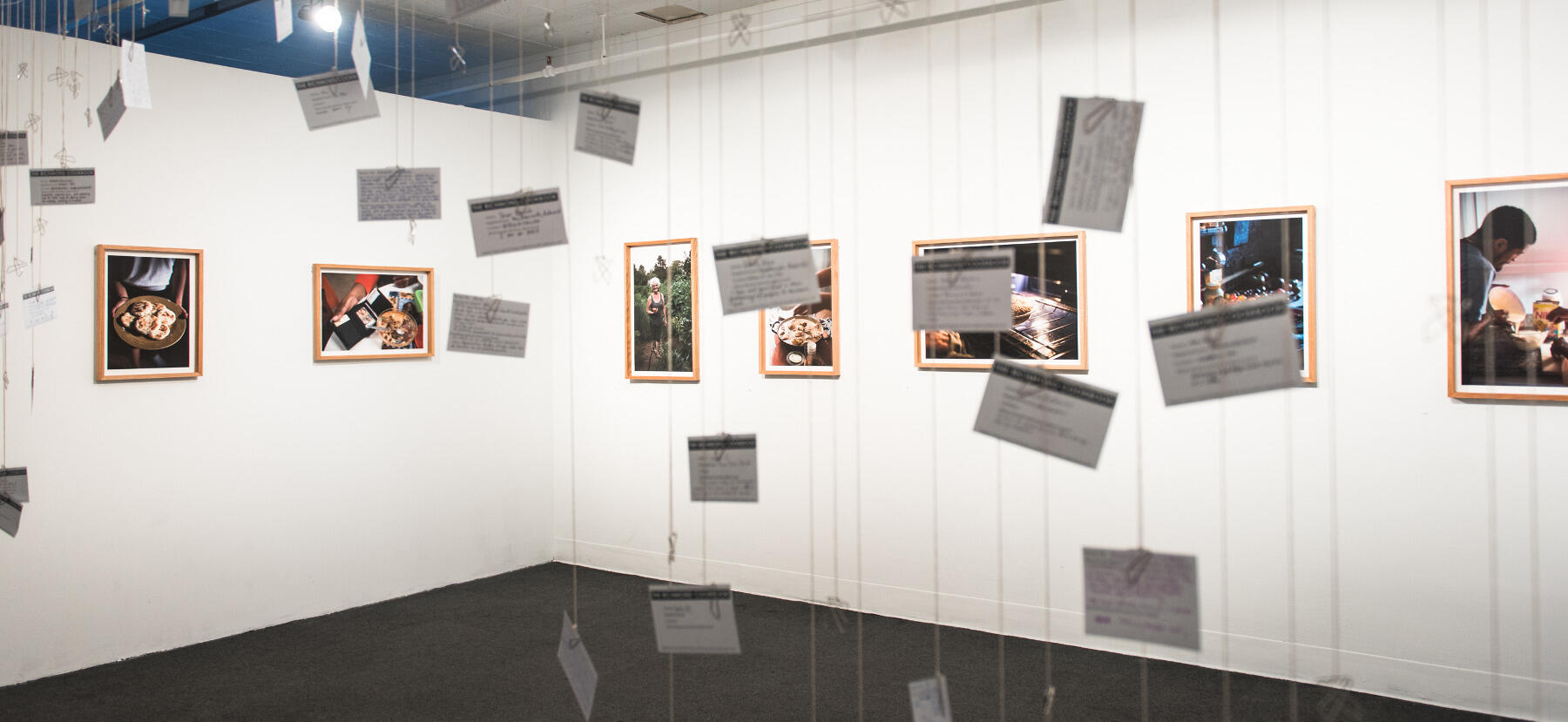 Steven Casanova’s exhibit, "The Richmond Cookbook," at the Anderson.