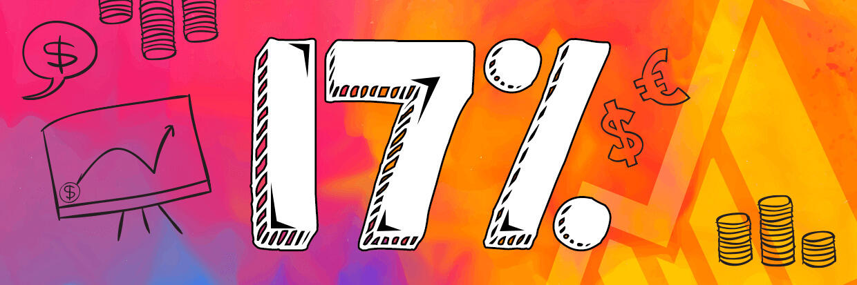 17 percent 
