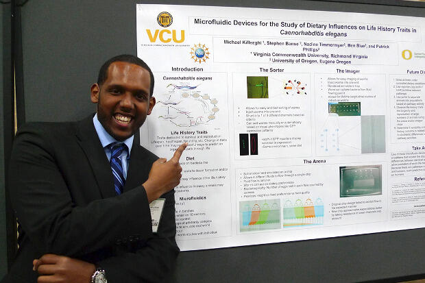 Michael Kiflezghi, a recent VCU graduate, will pursue a Ph.D. in pathology at the University of Washington’s Molecular Medicine and Mechanisms of Disease program.
