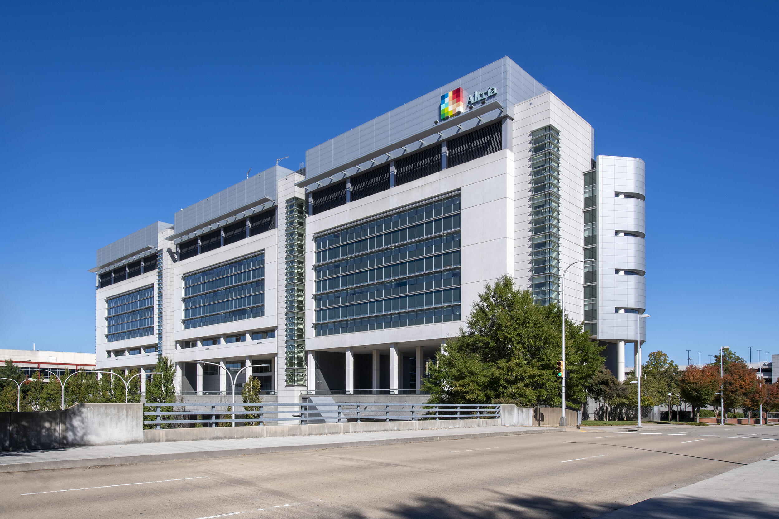 A photo of the Altria Research Building. 