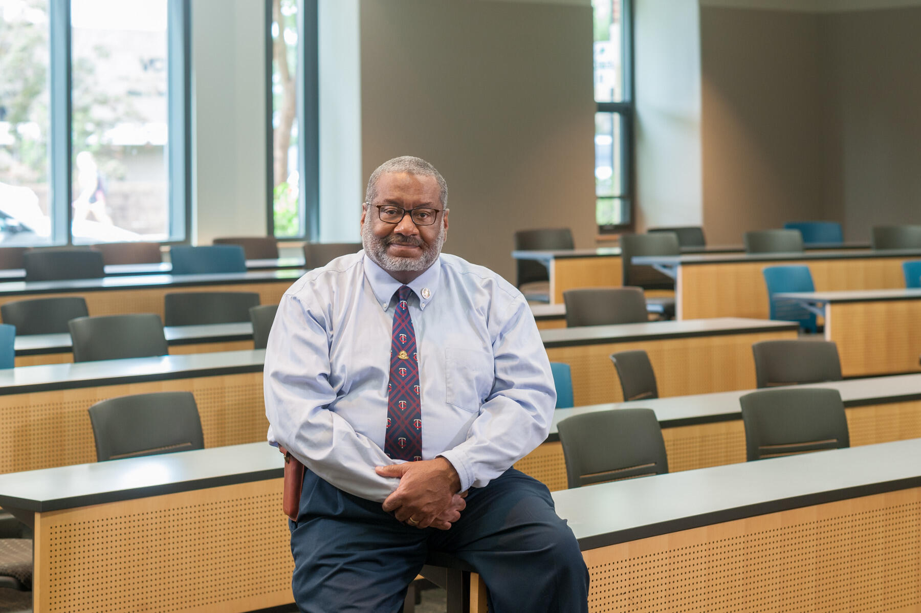Clarence Thomas, Ph.D. (Photo by Tom Kojcsich, University Relations)