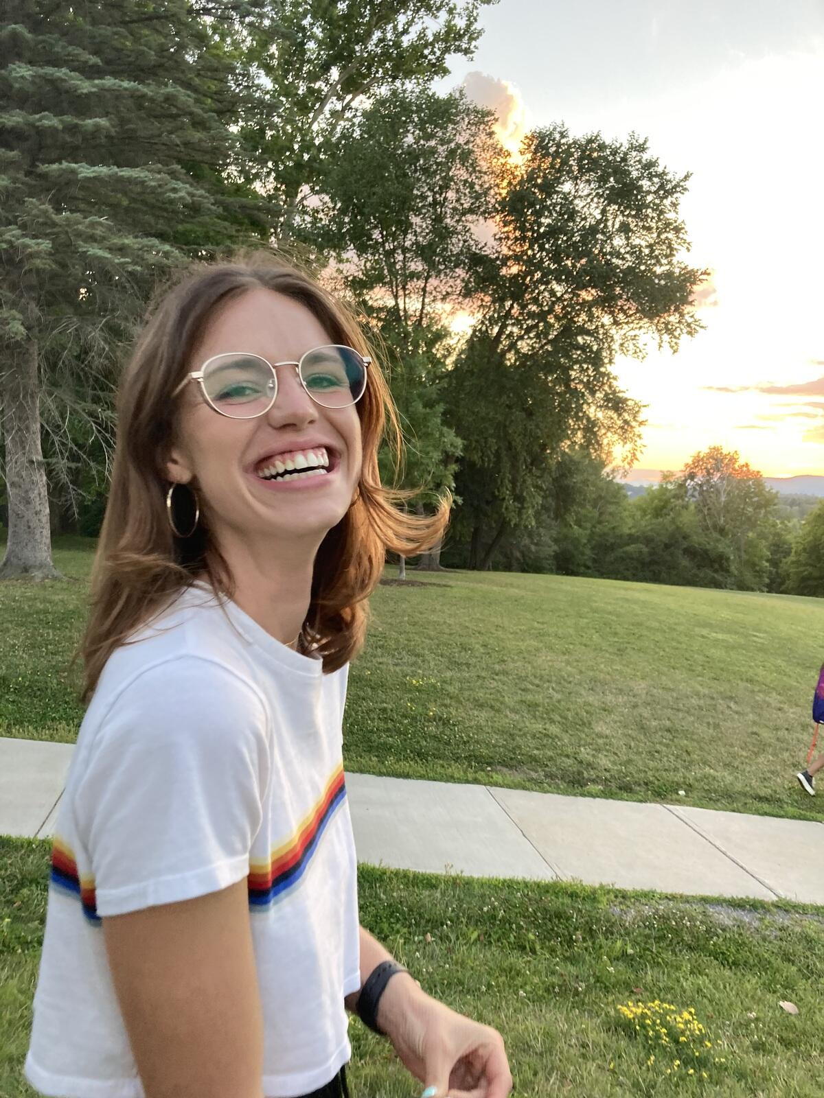 A portrait of Madeline Doane