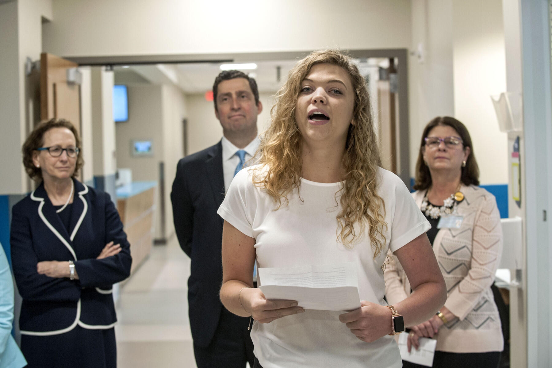 Alexa Nixon spent some of her most difficult days in CHoR's PICU recovering from multiple surgeries during her fight against two brain tumors — first in 2005 when she was 11 years old, and again seven years later. (Photo by Kevin Morley, University Relations)