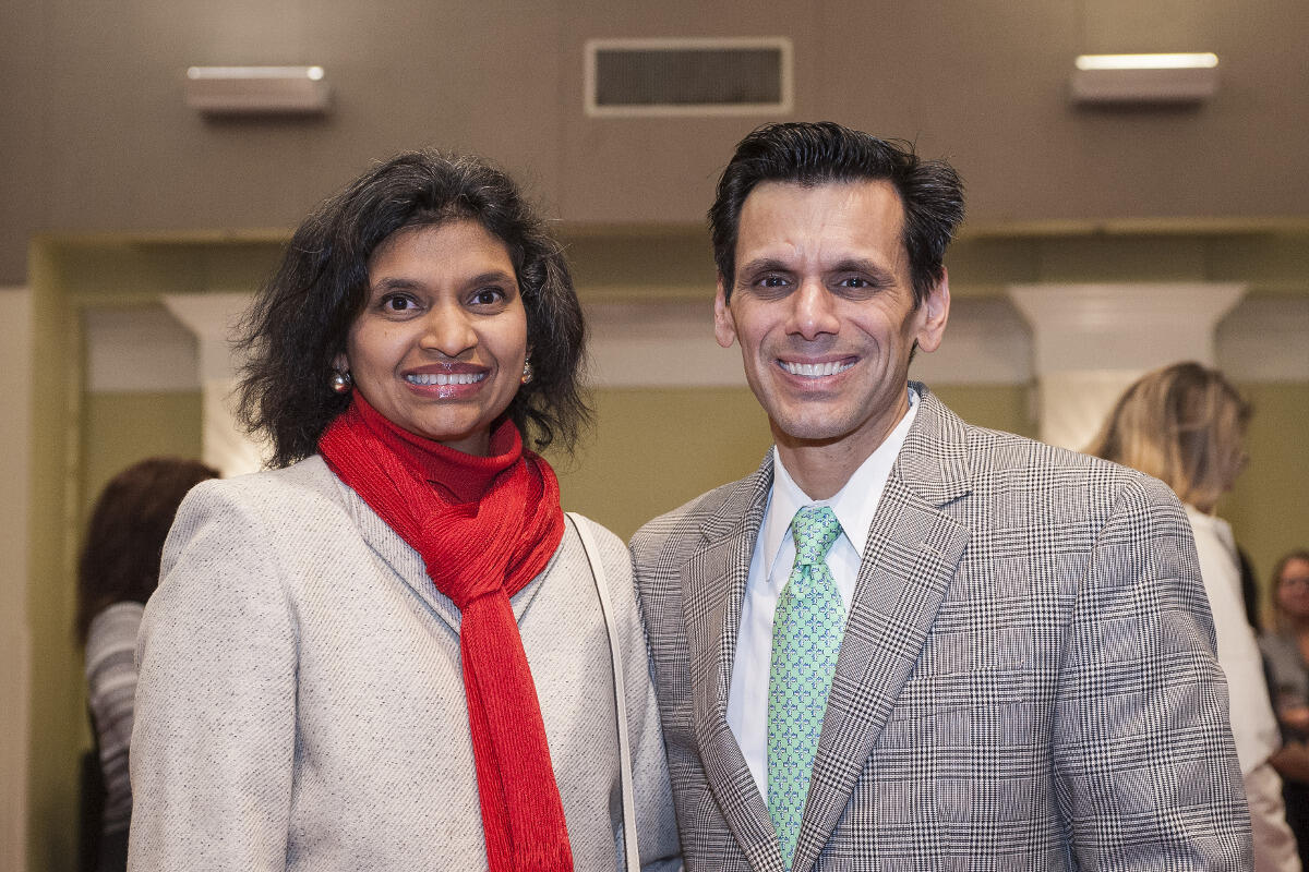 VCU President Michael Rao and his wife, Monica