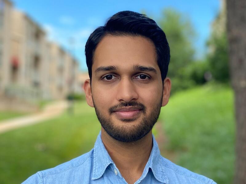 A man standing outside 